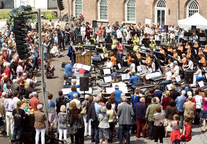 Compositie: The Journey for 100 Piano’s