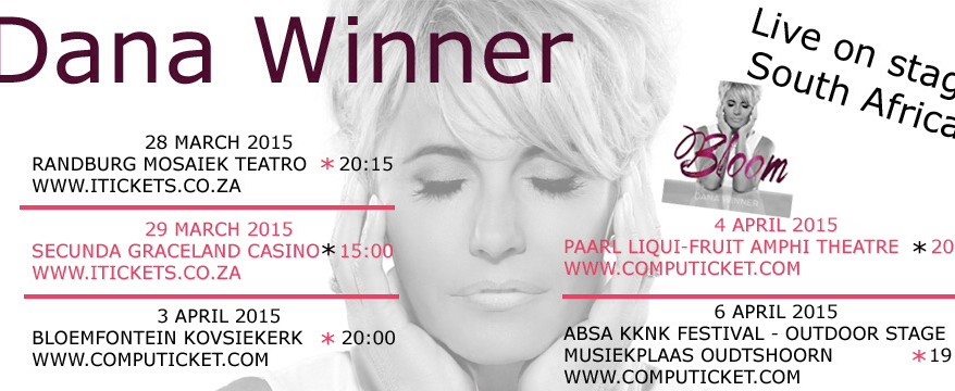 Erik op toernee naar Zuid-Afrika met Dana Winner